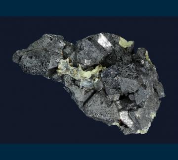 UTH7 Magnetite with Quartz (var. Chalcedony) from Iron Springs District (Three Peaks), Iron Co., Utah, USA