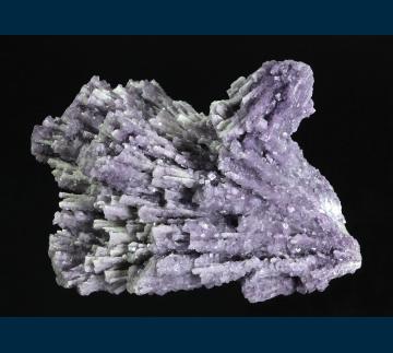 CCF1 Fluorite with Barite after Laumonite  from Moffat Tunnel, Cripple Creek District, Teller Co., Colorado, USA