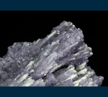 CCF2 Fluorite with Barite after Laumonite  from Moffat Tunnel, Cripple Creek District, Teller Co., Colorado, USA