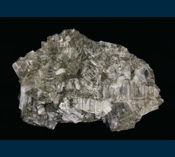 BB6 Ulexite and Probertite from U.S. Borax Mine, Kramer Borate deposit, Boron, Kramer District, Kern Co., California, USA