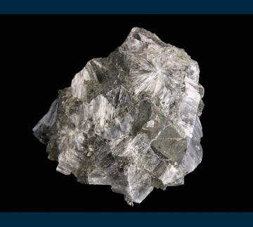 BB5 Ulexite and Probertite from U.S. Borax Mine, Kramer Borate deposit, Boron, Kramer District, Kern Co., California, USA