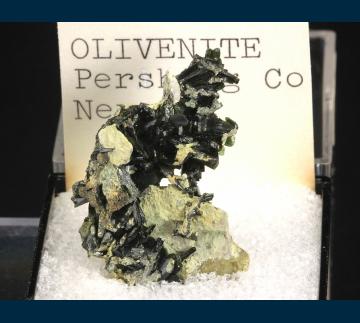 T-019 Olivenite from Majuba Hill Mine, Antelope District, Pershing Co., Nevada, USA