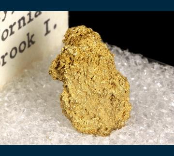 T-023 Gold from Mother Lode Belt, El Dorado Co., California, USA