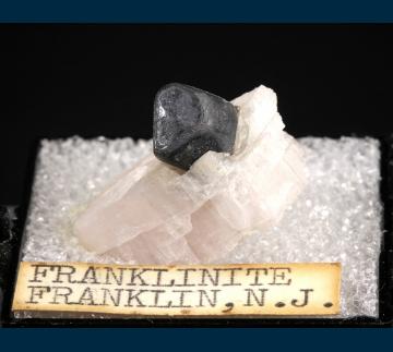 T-046 Franklinite  from Franklin, Franklin Mining District, Sussex Co., New Jersey, USA