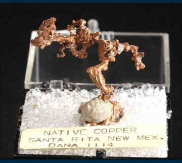 T-051 Copper from Chino Mine, Santa Rita, Santa Rita District, Grant Co., New Mexico, USA