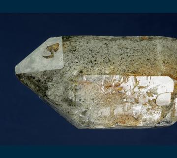 Q267 Quartz with Chlorite? phantom from Diamantina District, Jequitinhonha valley, Minas Gerais, Brazil