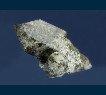 Q266 Quartz with Chlorite? phantom from Diamantina District, Jequitinhonha valley, Minas Gerais, Brazil
