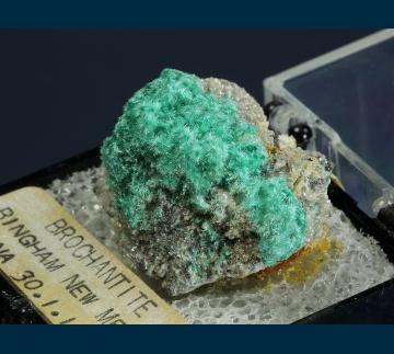 T-193 Bronchantite from Blanchard Mine, Hansonburg District, Bingham, Socorro County, New Mexico, USA