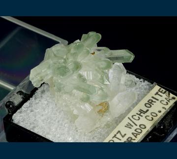 T-222 Quartz with Chlorite inclusions from El Dorado Co., California, USA