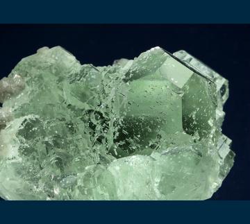 RYF-05 Fluorite with Quartz from Ruyuan Fluorite Mine, Ruyuan Co., Shaoguan Prefecture, Guangdong Province, China