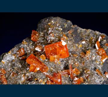 RC03 Wulfenite from Red Cloud Mine, Silver District, Trigo Mts., La Paz County, Arizona, USA