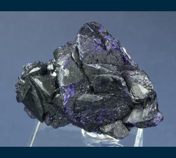 JRT1 Azurite from New Cornelia Mine, Ajo, Ajo District, Pima County, Arizona, USA
