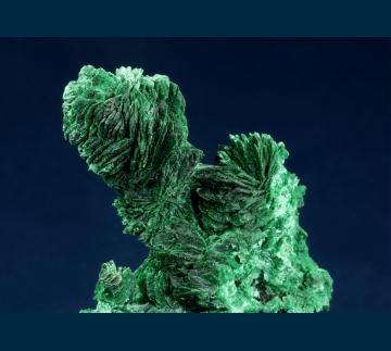JRT4 Malachite (pseudo Azurite) from Morenci Pit, Clifton-Morenci District, Greenlee County, Arizona, USA 