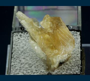 MMH-19 Calcite (pseudo Ulexite) from U.S. Borax Mine, Kramer Borate deposit, Boron, Kramer District, Kern Co., California, USA