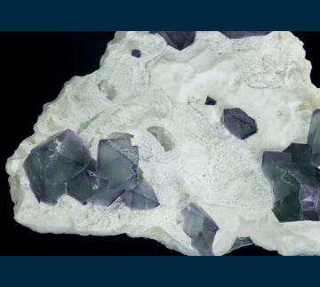 DAF-02 Fluorite from DeAn fluorite mine, Wushan, De'an Co., Jiujiang Prefecture, Jiangxi Province, China