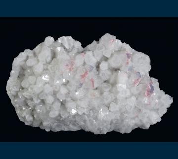 CRG-02 Fluorite and Rhodochrosite on Quartz from Wutong Mine (Wudong Mine), Liubao, Cangwu Co., Wuzhou Prefecture, Guangxi Zhuang A.R., China