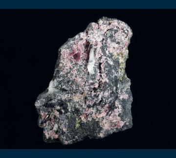 CRG-03 Rhodochrosite and Fluorite from Wutong Mine (Wudong Mine), Liubao, Cangwu Co., Wuzhou Prefecture, Guangxi Zhuang A.R., China