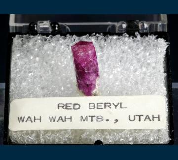 TN336 Red Beryl from Wah Wah Mountains, Beaver Co., Utah, USA