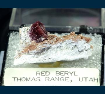TN370 Red Beryl from Wah Wah Mountains, Beaver Co., Utah, USA