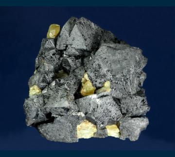 UTH-11 Magnetite with Fluorapatite from Iron Springs District (Three Peaks), Iron Co., Utah, USA