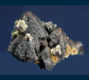 UTH-14 Magnetite with Quartz (var. Chalcedony) from Iron Springs District (Three Peaks), Iron Co., Utah, USA