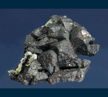 UTH-16 Magnetite with Quartz (var. Chalcedony) from Iron Springs District (Three Peaks), Iron Co., Utah, USA
