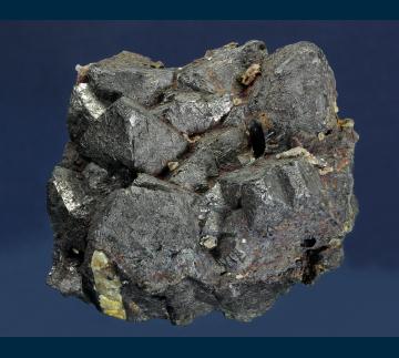 UTH-17 Magnetite with Quartz (var. Chalcedony) from Iron Springs District (Three Peaks), Iron Co., Utah, USA