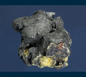 UTH-22 Magnetite with Quartz (var. Chalcedony) from Iron Springs District (Three Peaks), Iron Co., Utah, USA