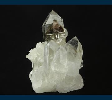CL-07 Quartz with Chlorite inclusions from White Mts., Inyo Co., California, USA