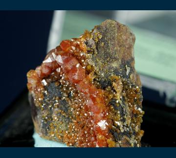 TN402 Vanadinite from Apache Mine, Globe Hills, Globe-Miami District, Gila Co., Arizona, USA