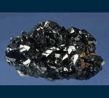 RG0893 Lazulite with Augelite from Rapid Creek, Dawson Mining District, Yukon Territory, Canada