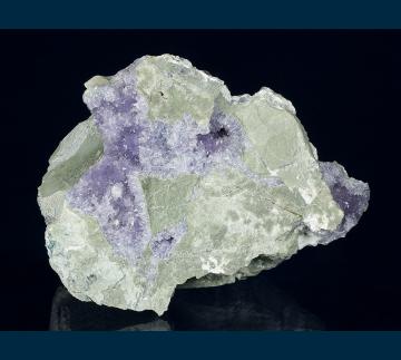 HC02 Creedite with Gearksutite from Hall Mine, San Antone District, Nye County, Nevada, USA