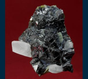 GR141 Sphalerite with Quartz and Chalcopyrite from Konski dol Mine, Madan ore field, Rhodope Mts, Smolyan Oblast, Bulgaria