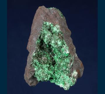 GR89 Malachite from Mavrolakkas, Kastro Valley, Limenaria, Thasos Island, Kavála Prefecture, Macedonia Department, Greece