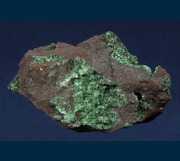 GR108 Malachite from Mavrolakkas, Kastro Valley, Limenaria, Thasos Island, Kavála Prefecture, Macedonia Department, Greece