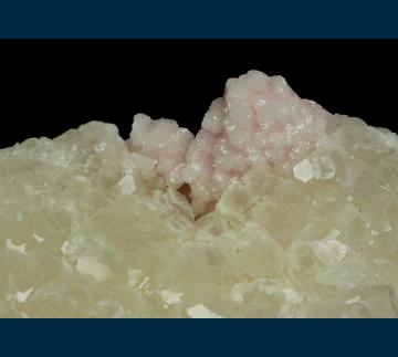 GR117 Calcite on Rhodochrosite from Madem-Lakko Mine, Stratoni operations, Chalkidiki Prefecture, Macedonia Department, Greece