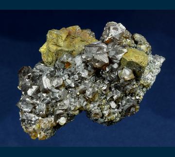 RG0939 Chalcopyrite with Sphalerite from Commodore Mine, Creede District, Creede, Mineral County, Colorado, USA