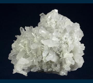 PE1886 Quartz with Calcite from Idarado Mine, Ouray District, Telluride, San Miguel County, Colorado, USA