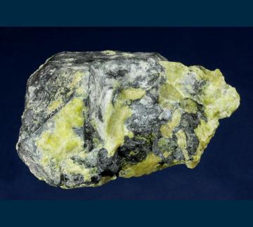 RG1227 Hematite ( pseudo Magnetite ) in Hydrotalcite and Lizardiite from Øvre Dypingdal Quarry, Snarum, Modum, Buskerud Fylke, Norway