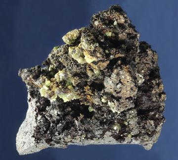 RG1249 Bromian Chlorargyrite ( v. Embolite ) with Cerussite from Broken Hill, Yancowinna Co., New South Wales, Australia