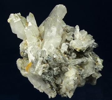 RG1261 Quartz with Hematite and Anatase from Chris Lehmann Anatase prospect, White Mts., Inyo County, California, USA