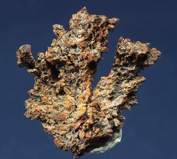 ODM6 Copper from Old Dominion Mine, Globe-Miami District, Globe Hills, Gila Co., Arizona, USA
