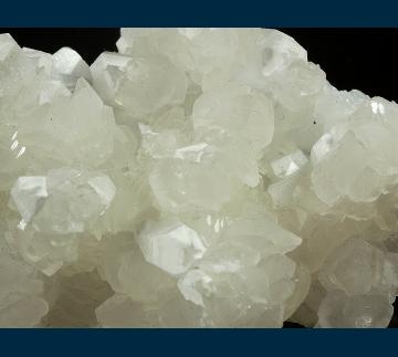 RG1292 Calcite on Quartz from Lechang Mine, Lechang Co., Shaoguan Prefecture, Guangdong Province, China