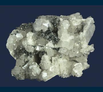 Q139 Quartz with Hematite from Florence Mine, Egremont, Cumberland, England, United Kingdom