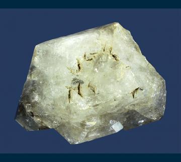 Q050 Quartz ( var. Smoky ) from Stone Arabia, Palatine, Montgomery County, New York, USA