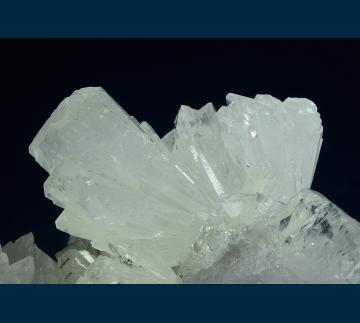 F414 Barite on Fluorite from Emilio Mine, Obdulia vein, Colunga District, Caravia mining area, Asturias, Spain