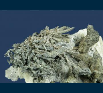PB-54 Silver (pseudo Dyscrasite) from Uranium Mine No. 21, Haje, Příbram, Central Bohemia Region, Bohemia, Czech Republic