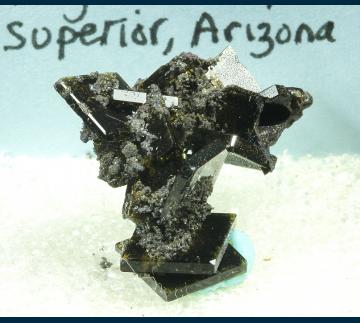 TN108 Barite  from Magma Mine, Superior, Pioneer District, Pinal Mts, Pinal Co., Arizona, USA