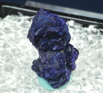 TN112 Azurite from Morenci Mine,  Morenci, Clifton-Morenci District, Shannon Mts, Greenlee Co., Arizona, USA