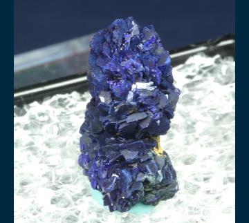 TN112 Azurite from Morenci Mine,  Morenci, Clifton-Morenci District, Shannon Mts, Greenlee Co., Arizona, USA